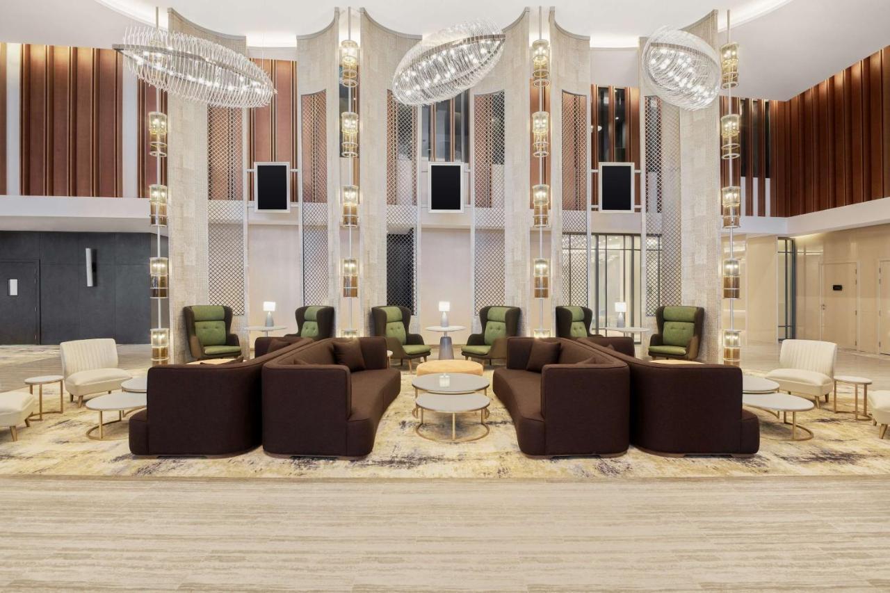 Radisson Blu Hotel Riyadh Convention And Exhibition Center Exterior photo The lobby of the hotel